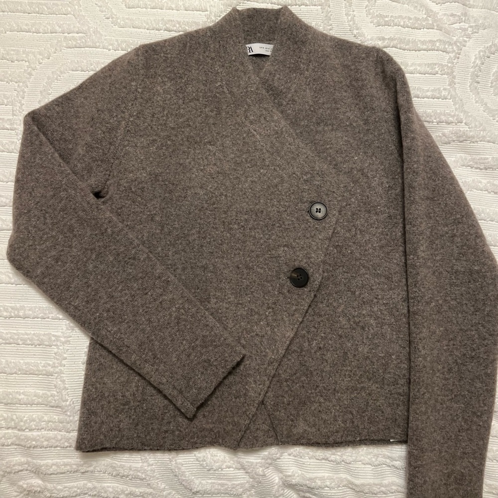Zara Wool Blend Cardigan